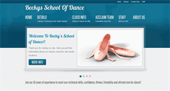 Desktop Screenshot of dancewiththebest.net